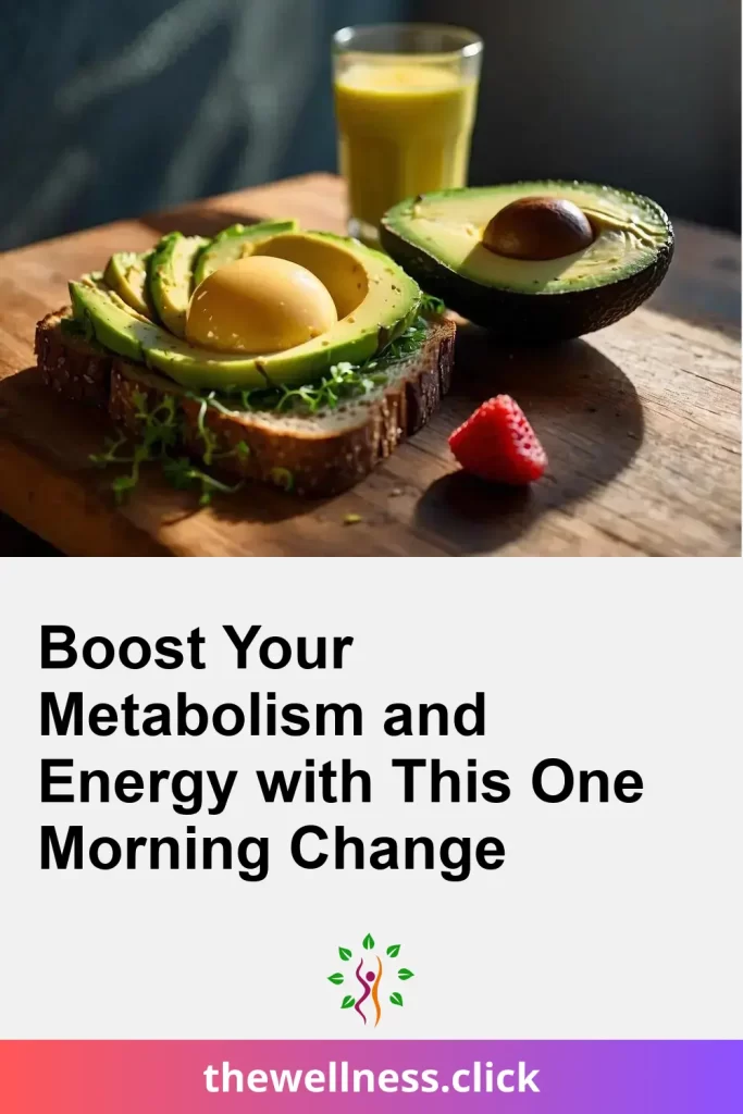 Boost Your Metabolism and Energy with This One Morning Change