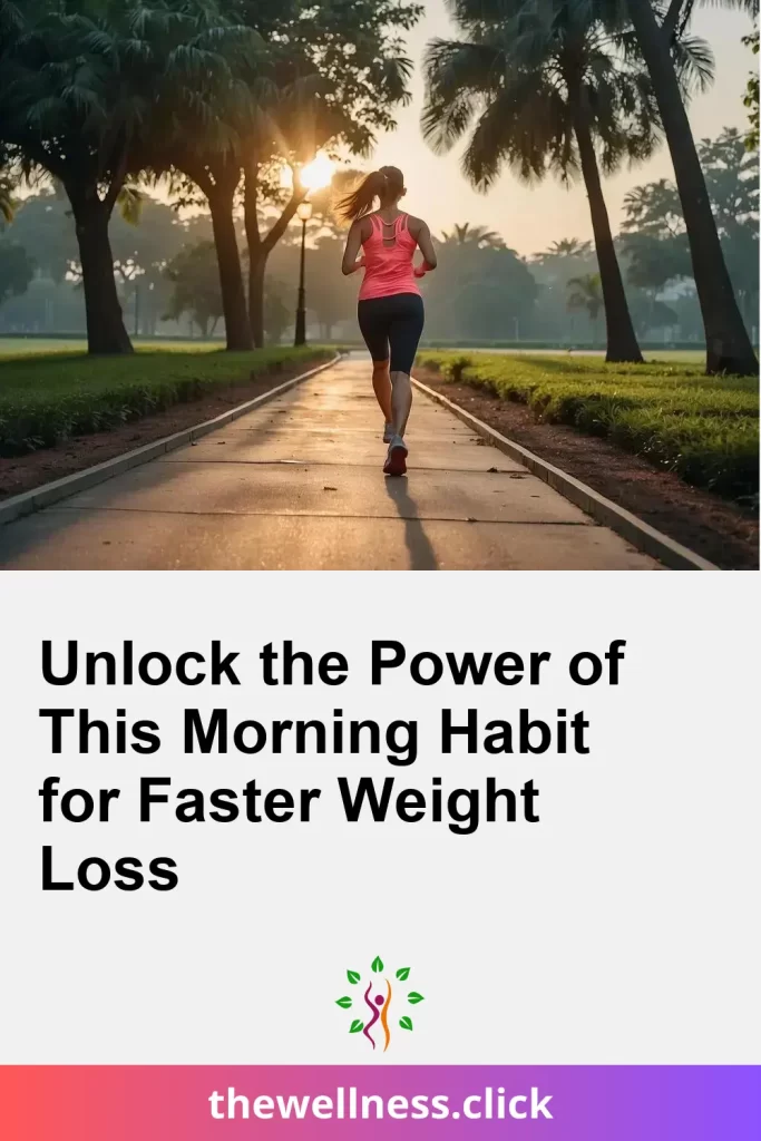 Unlock the Power of This Morning Habit for Faster Weight Loss
